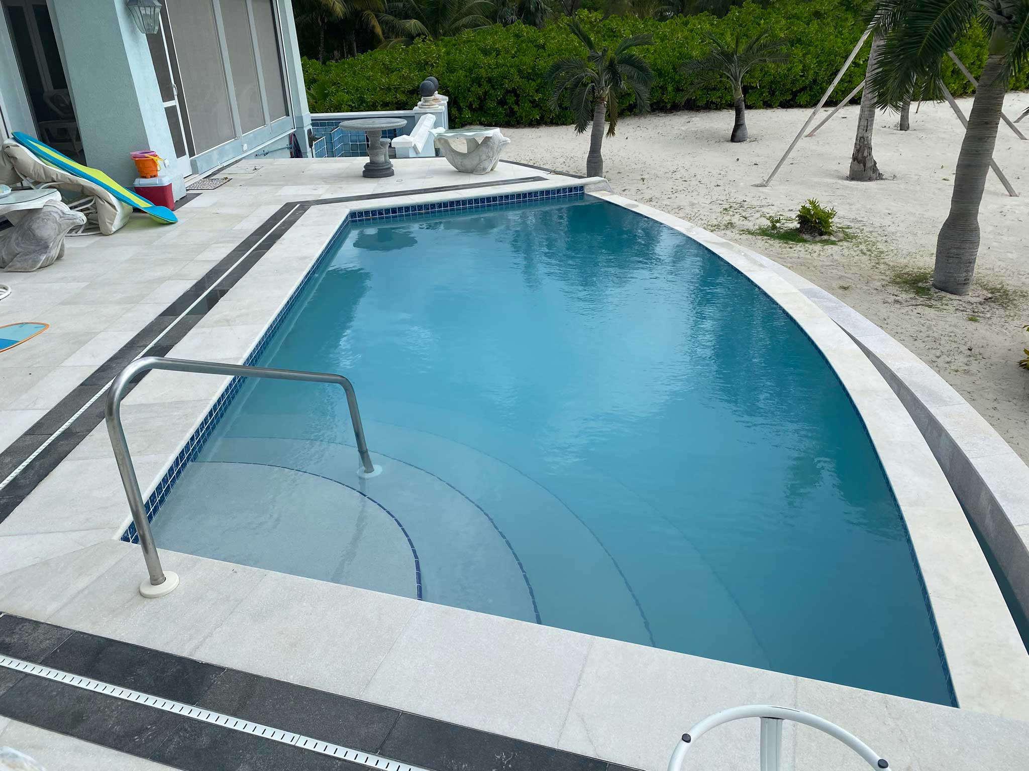 Tranquil Renewal: A Seamless Pool Replastering